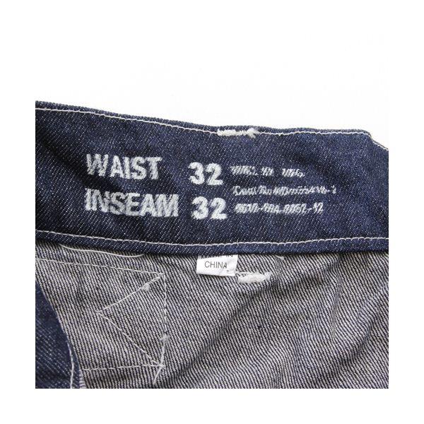 米軍 WW2デニムワークパンツ ネイビー 35_5