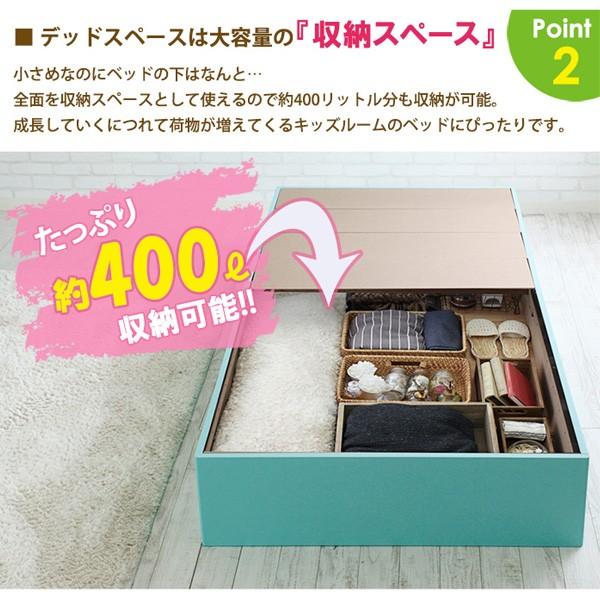 フレームのみ 収納付きベッド ベッドフレーム シングル S だっぷり収納