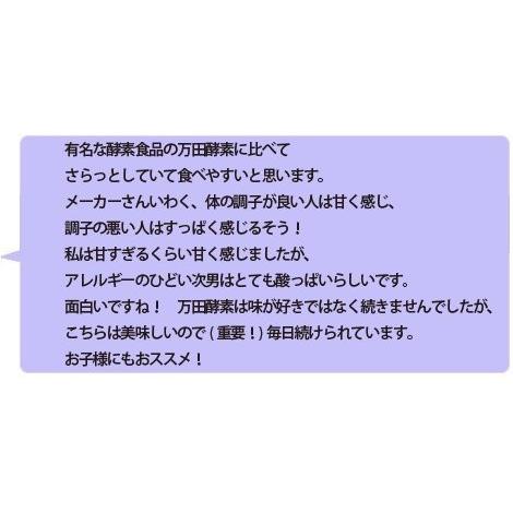 補酵素のちから ３０包 送料無料 野草原酵素 ブルーベリー発酵物 キウイフルーツ味  フジスコ ペーストタイプ｜kozukata-m｜06