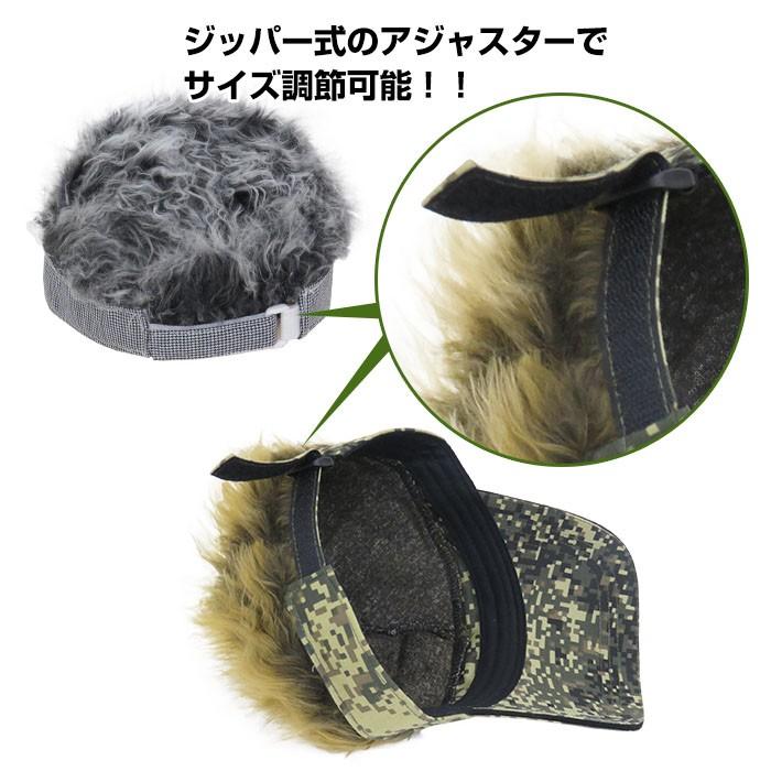 ゴルフ ヘアーバイザー 髪の毛付き フレアーバイザー サン