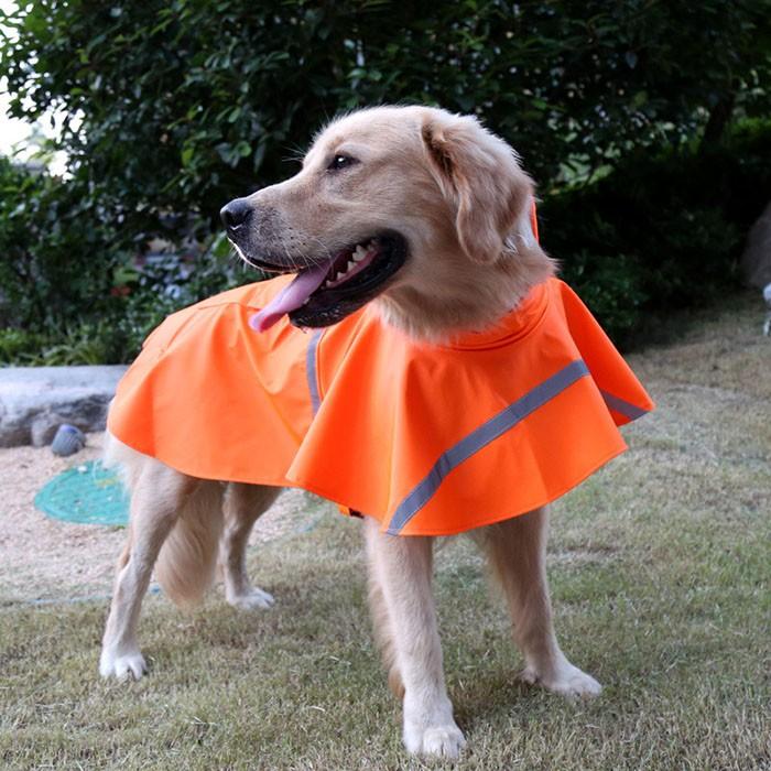 犬 レインコート XXL カラフル ドッグコート 犬用 雨具 カッパ ペット