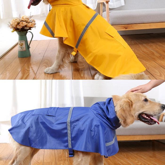 犬 レインコート XXL カラフル ドッグコート 犬用 雨具 カッパ ペット