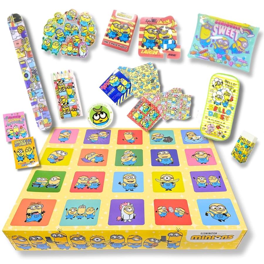 ミニオンズ 宝箱 くじ ドキドキBOX 20 景品 雑貨 おもちゃ入り 〔 祭り