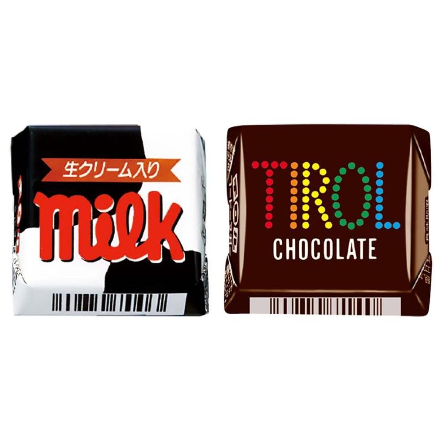 チロルチョコ コーヒーヌガー ミルク 各30個 計60個 大量 お菓子