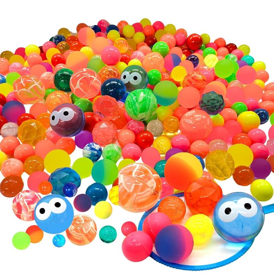 嬉しい 縁日 用品 】スーパーボール100個アソートパック 水に浮く