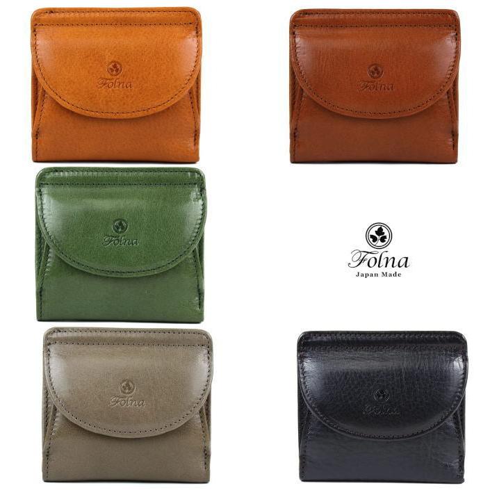 Folna(フォルナ)ヌメオイルシュリンク 二つ折り財布 (日本製） 2993801 | Folna