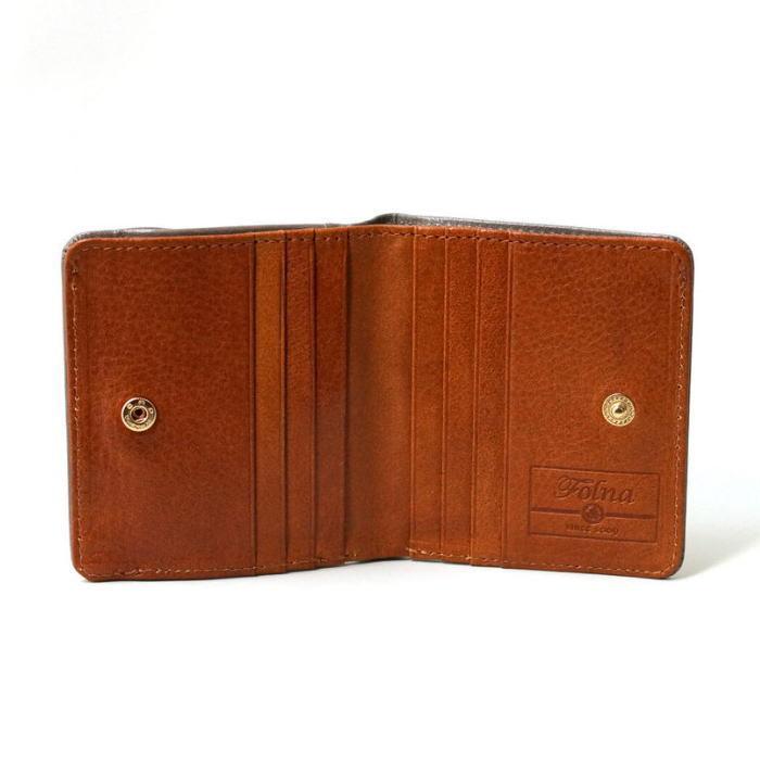 Folna(フォルナ)ヌメオイルシュリンク 二つ折り財布 (日本製） 2993801 | Folna | 10