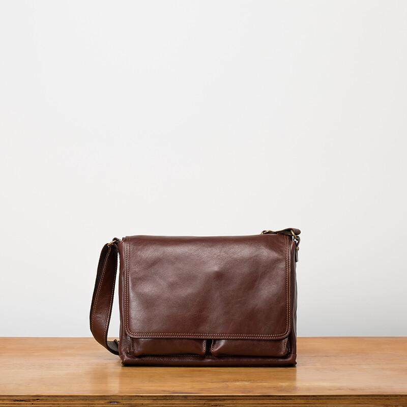 cafuneレザー フラップ ショルダーバッグ大 3color 】チェーンフェイクレザーフラップショルダーバッグ