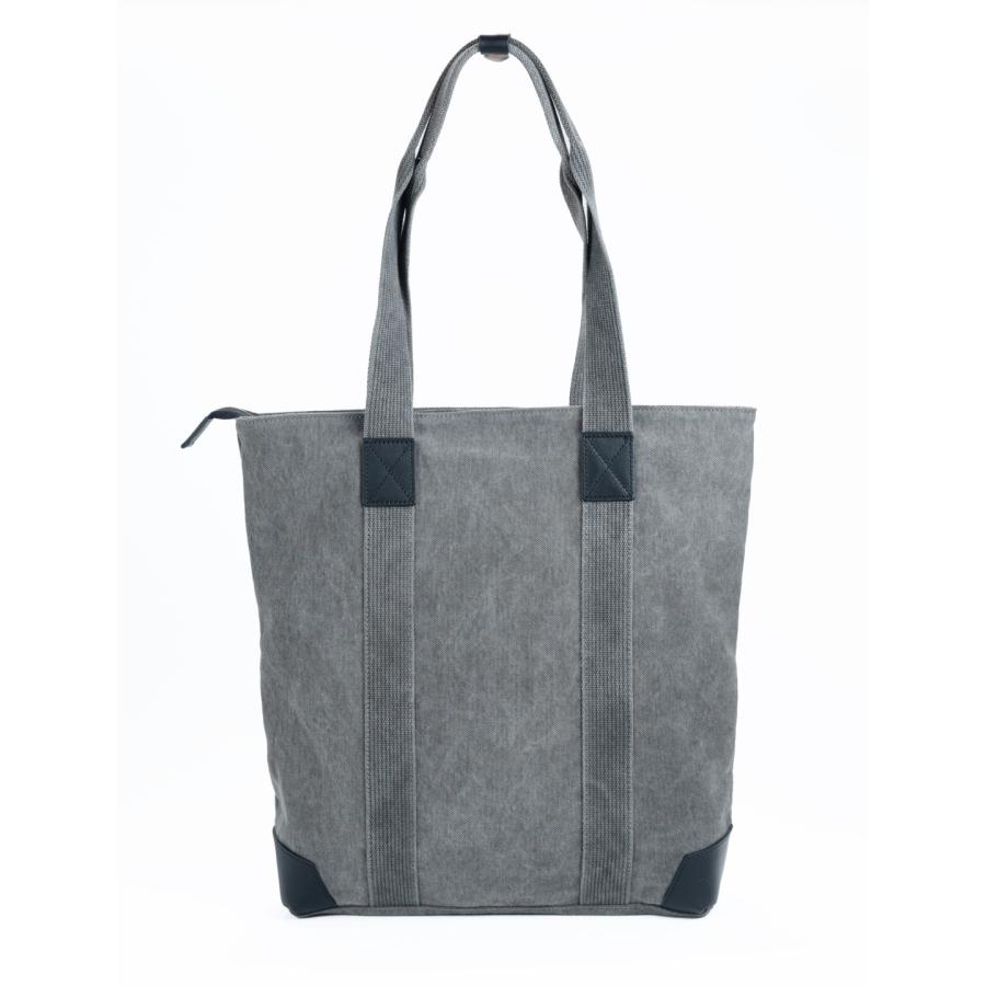 豊岡鞄（認定商品・FEEDBAG）豊岡製・神鍋山火山灰染め（松煙炭入り） 8号帆布・縦型トートバッグ FB-100-B |  | 01