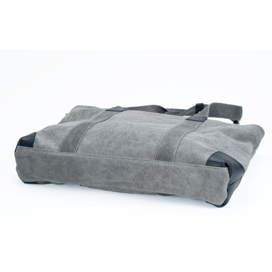 豊岡鞄（認定商品・FEEDBAG）豊岡製・神鍋山火山灰染め（松煙炭入り） 8号帆布・横型トートバッグ FB-101-B |  | 02