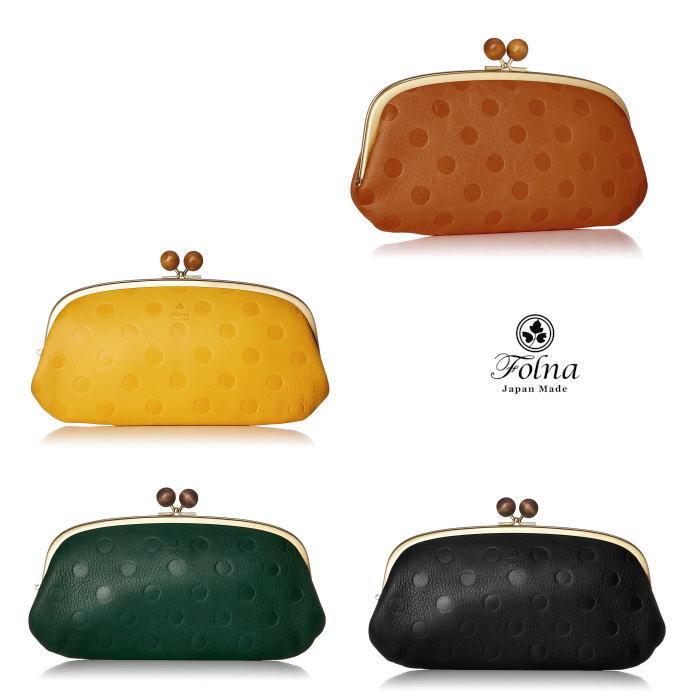 Folna フォルナ ◆がま口長財布/レザー/ウッドボール/ドット型押し/ブラック 2993794 【財布/サイフ/ウォレット/wallet/】 レディースファッション【中古】 [0220473885] 楽天市場】フォルナ Folna 長財布 ウッドボール ドット型押し がま口