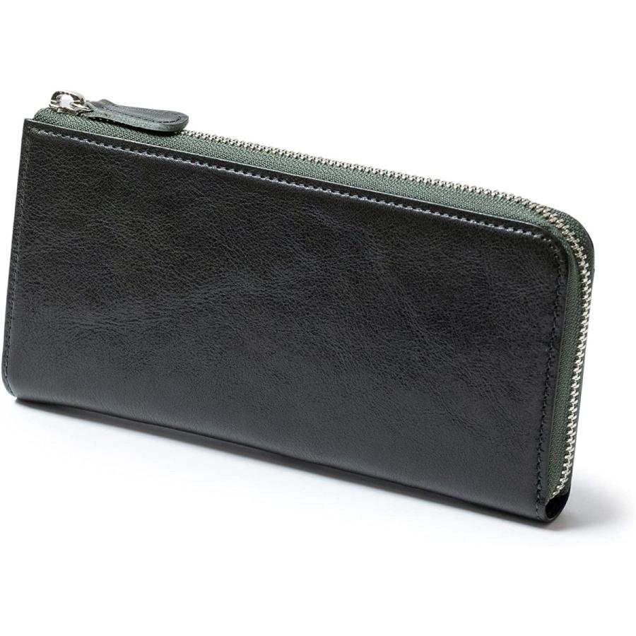 日本製〕INNFITH AMANDA L字ファスナー長財布 レザー 革 本革 if