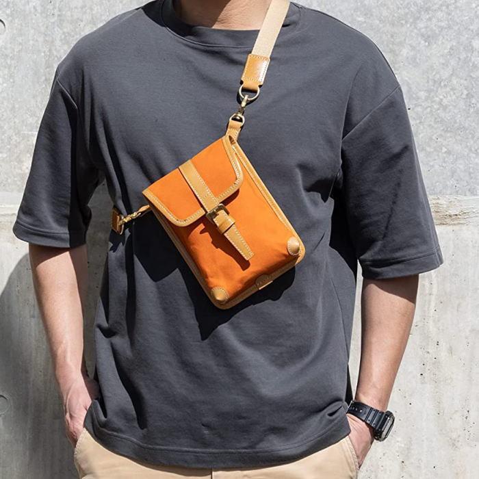 コンパクト カジュアル】INNFITH RAISE 2WAY帆布スコッシュ 帆布  