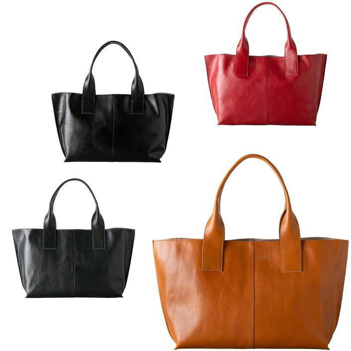 イマイバッグ] GENOVA 日本製 本革 トートバッグ ハンドバッグ