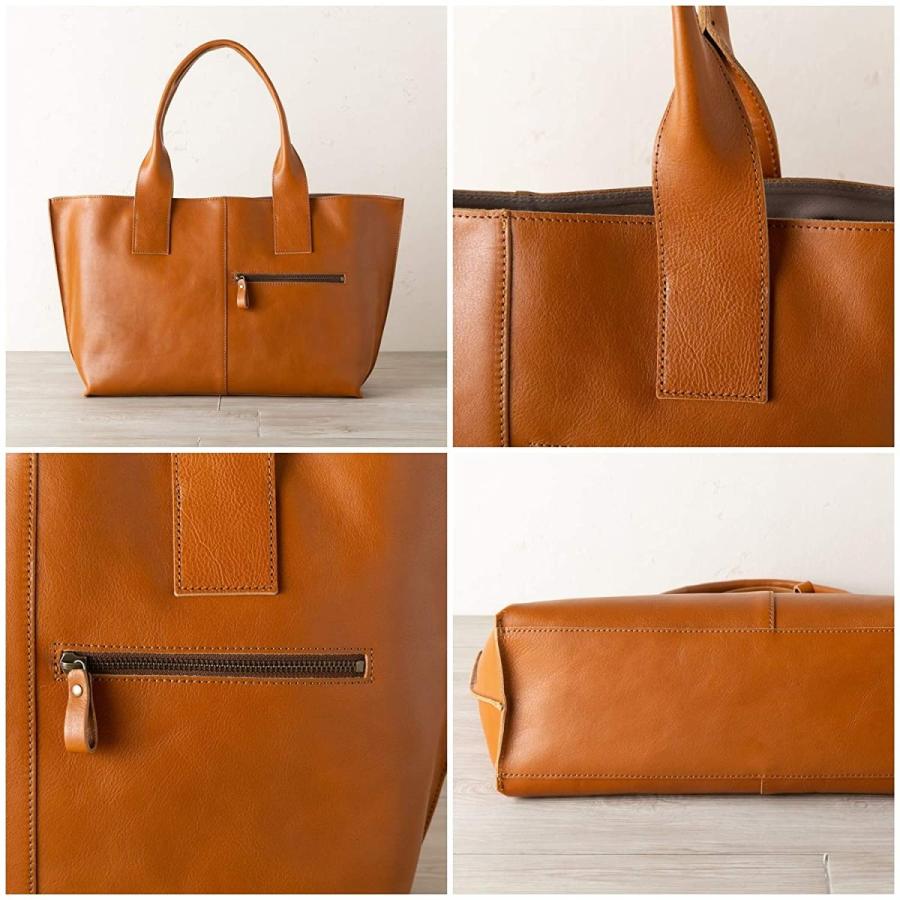 イマイバッグ] GENOVA 日本製 本革 トートバッグ ハンドバッグ