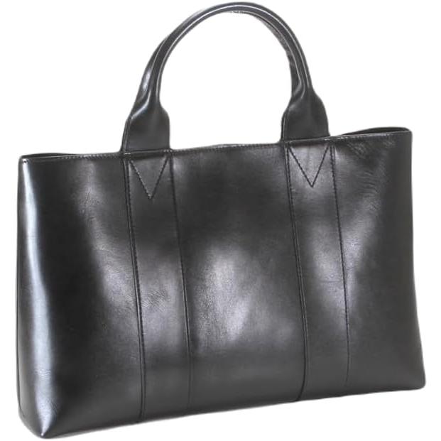 【rena -iris made in japan】IMAIBAG(イマイバッグ）コラボ製品【日本製】軽量牛革製品・艶ありヌメ革手提トート（A4サイズ) rj-01-b |  | 01