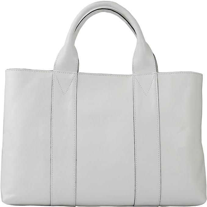 【rena -iris made in japan】IMAIBAG(イマイバッグ）コラボ製品【日本製】軽量牛革製品・艶ありヌメ革手提トート（A4サイズ) rj-01-b |  | 03