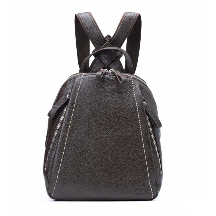 イマイバッグ]GENOVA 〔日本製〕牛革製・シュリンクヌメ Wジッパー