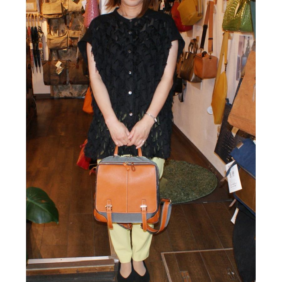 日本製】[イマイバッグ] GENOVA 牛革リュック 大人 本革 大容量