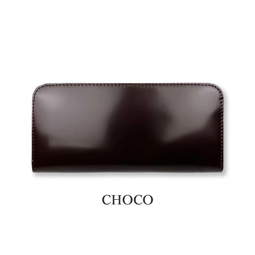 LIBERO リベロ 日本製 新喜皮革×栃木レザー コードバン ラウンド