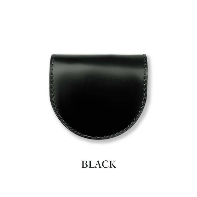 ブラック リベロ 日本製 新喜皮革×栃木レザー コードバン 小銭入 512 全3色】LIBERO リベロ 日本製 新喜皮革×栃木レザー コードバン 馬蹄型