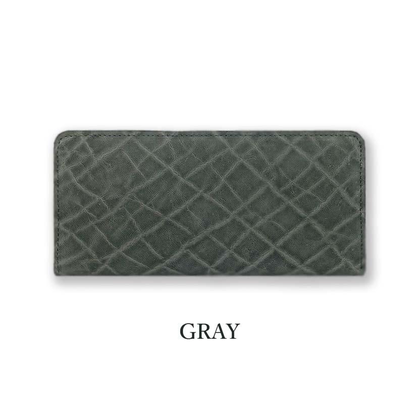 SUNAMURA 砂村 （日本製 ）高級エレファントレザー ラウンドファスナー