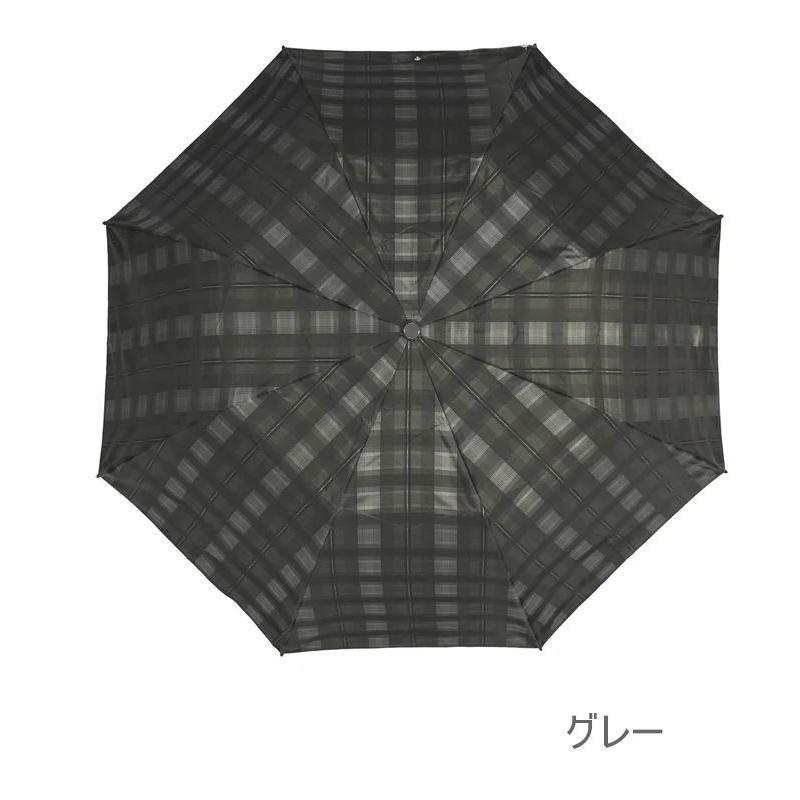 紳士用・晴雨兼用傘】【Shade check】槙田商店・伝統の郡内織・先染め