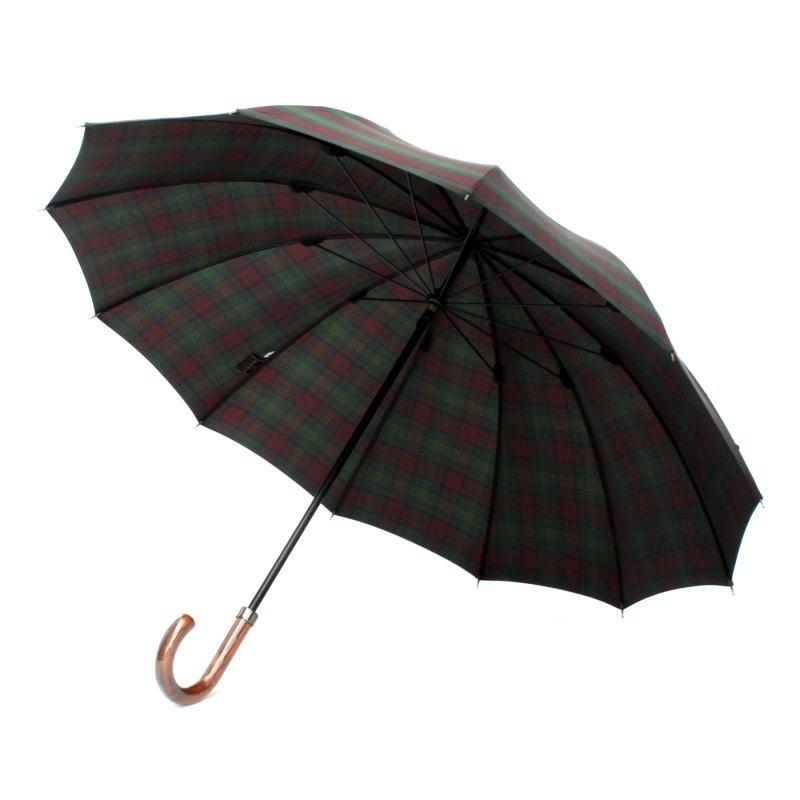 【紳士晴雨兼用傘】槙田商店　長傘（日本製）ビジネスシーンに寄り添った大人の傘　Makita Trad　Stewart of Athol　mt-stgr |  | 02