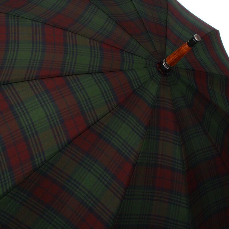 【紳士晴雨兼用傘】槙田商店　長傘（日本製）ビジネスシーンに寄り添った大人の傘　Makita Trad　Stewart of Athol　mt-stgr |  | 03