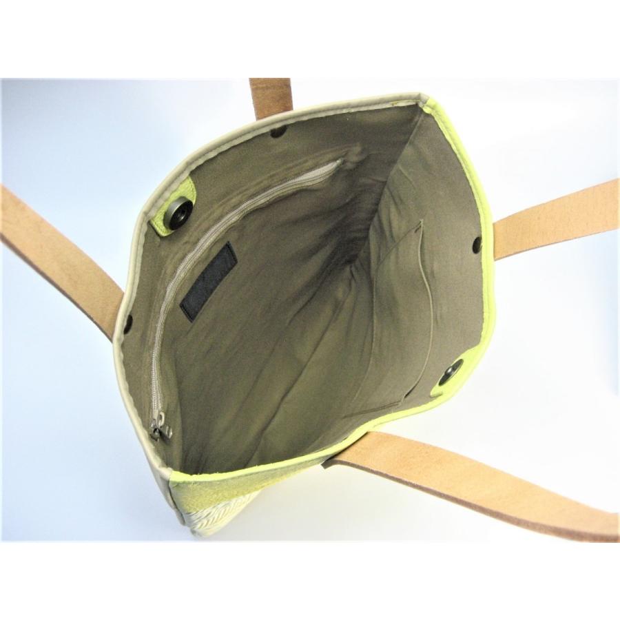 Anti-Forme Design(アンチフォルムデザイン)【国産品】友禅染革・・手提げトートバッグ　re-2020 |  | 06