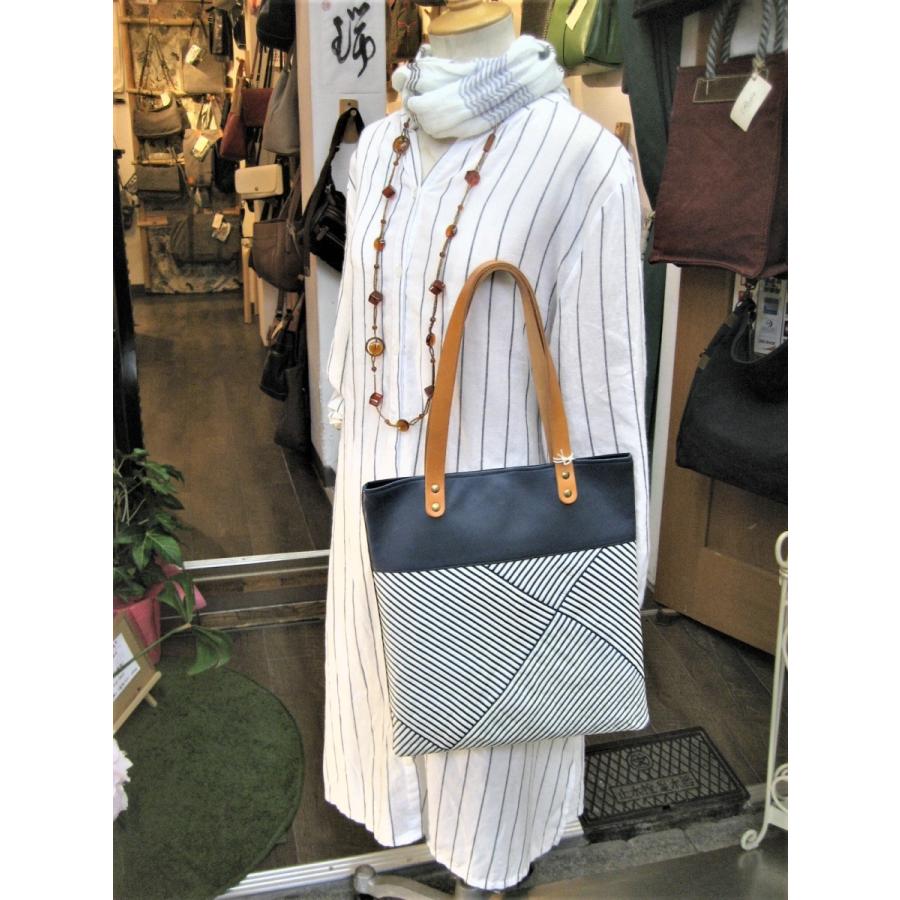 Anti-Forme Design(アンチフォルムデザイン)【国産品】友禅染革・・手提げトートバッグ　re-2020 |  | 08
