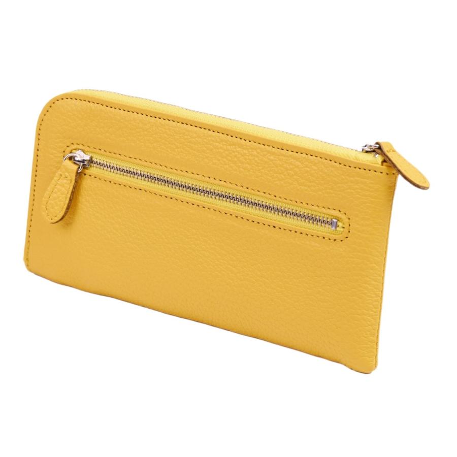 （金運・総黄色・財布）アドリアレザー(イタリア“マストロット社)ウォレットポーチ（日本製） re-4086 | 