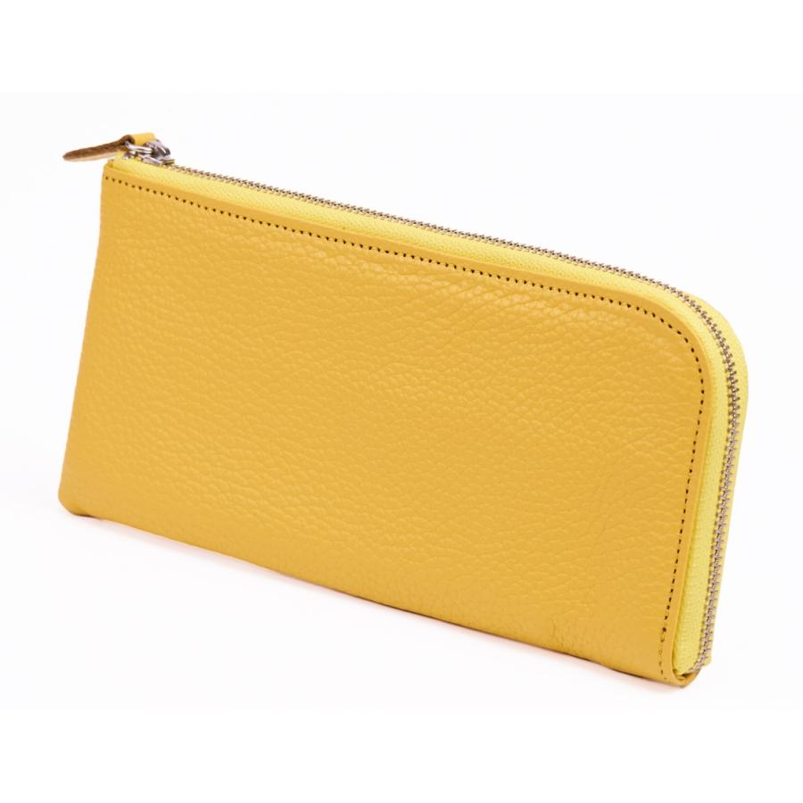 （金運・総黄色・財布）アドリアレザー(イタリア“マストロット社)ウォレットポーチ（日本製） re-4086 |  | 02