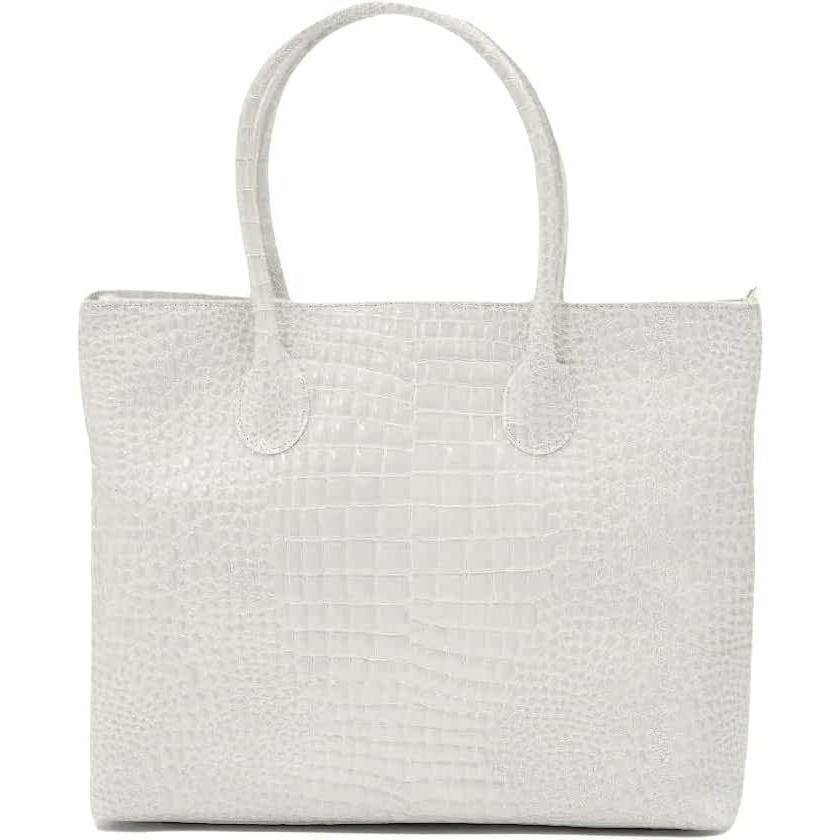 【rena-iris made in japan】【日本製】男女兼用ビジネス仕様・牛革エナメルクロコ スーパーラージサイズ・トートバッグ ri-669-e |  | 03