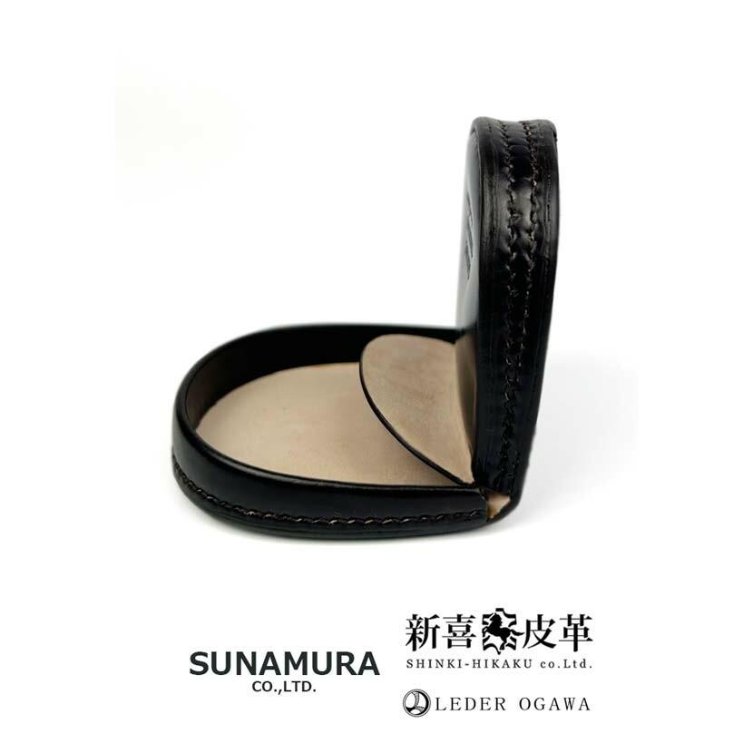 SUNAMURA 砂村 日本製 新喜皮革×レーデルオガワ社製 コードバン コイン