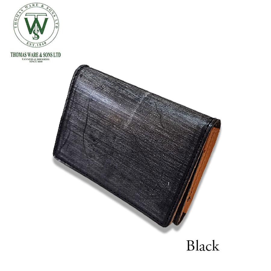 〔日本製〕伝統ある英国のタンナー【トーマスウェア社】の最高級ブライドルレザー名刺入れ　tm-411 |  | 09