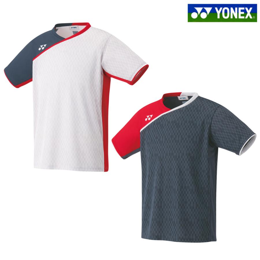 ヨネックス Yonex バドミントンウェア メンズ ゲームシャツ フィットスタイル バドミントン日本代表チームモデル 18fw 夏用 冷感 即日出荷 Kpi24 通販 Yahoo ショッピング