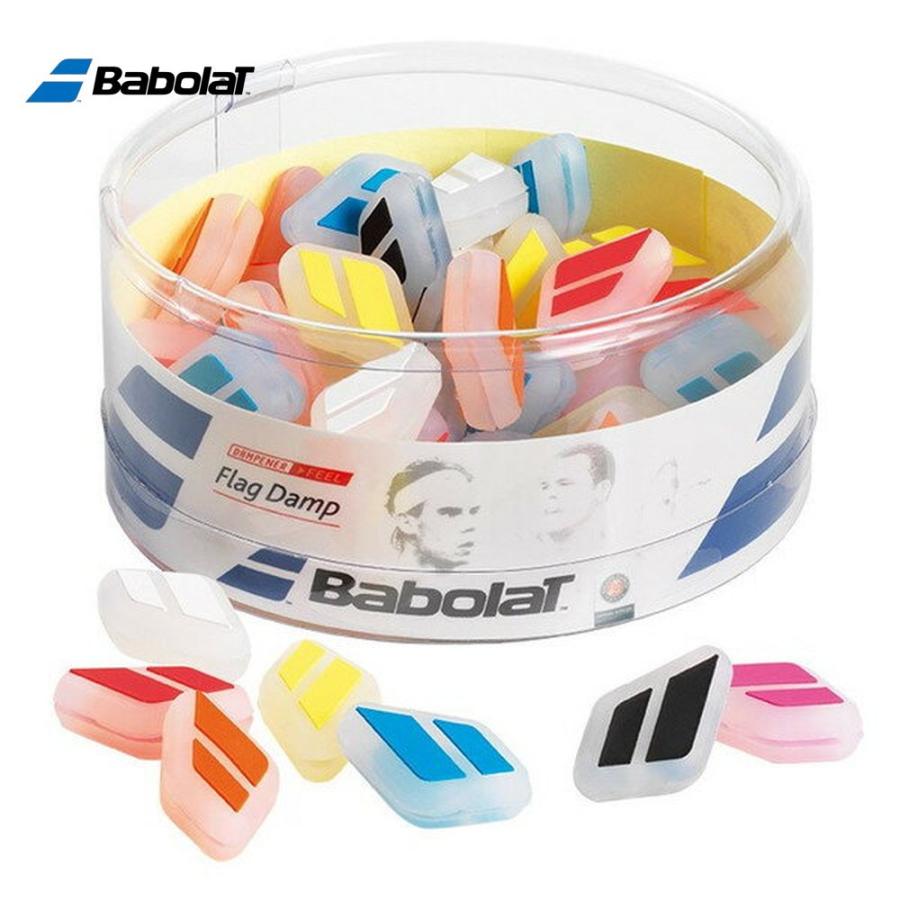 Ba 振動止め 50個入 硬式庭球 軟式テニス 16モデル Babolat バボラ フラッグダンプ 50