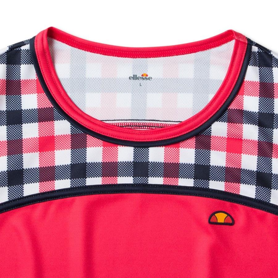 エレッセ Ellesse テニスウェア レディース S/Sチームクルー ETS0911L 2019SS｜kpi24｜13