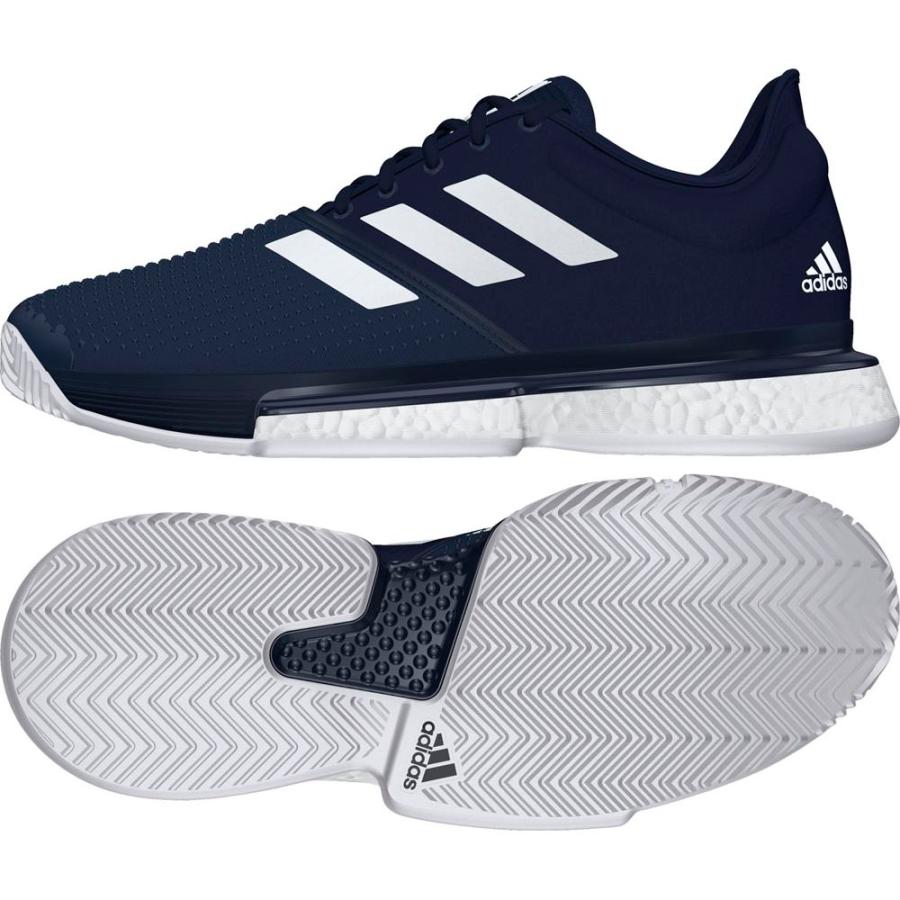 アディダス Adidas テニスシューズ メンズ ソールコート ブースト マルチコート M Solecourt Boost Mc オールコート用 Fu8115 Fu8115 Kpi24 通販 Yahoo ショッピング