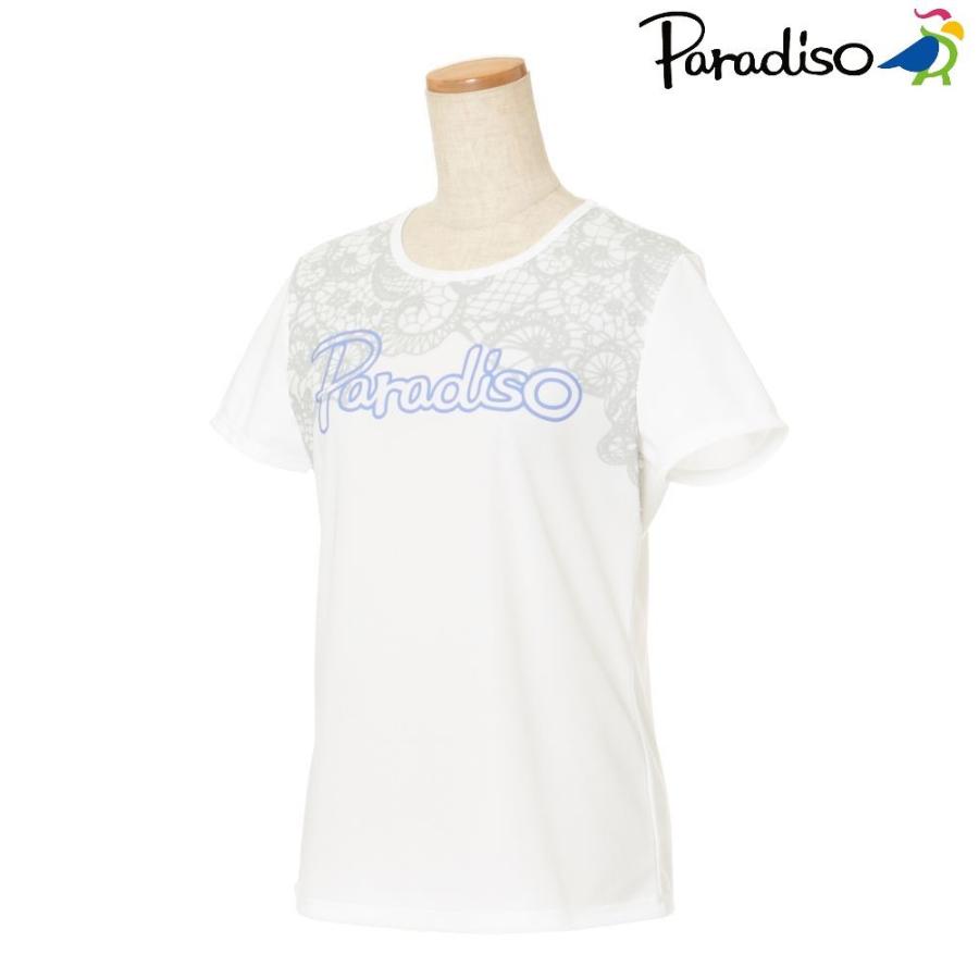 パラディーゾ PARADISO テニスウェア レディース 半袖シャツ KCL26A 2018FW｜kpi24