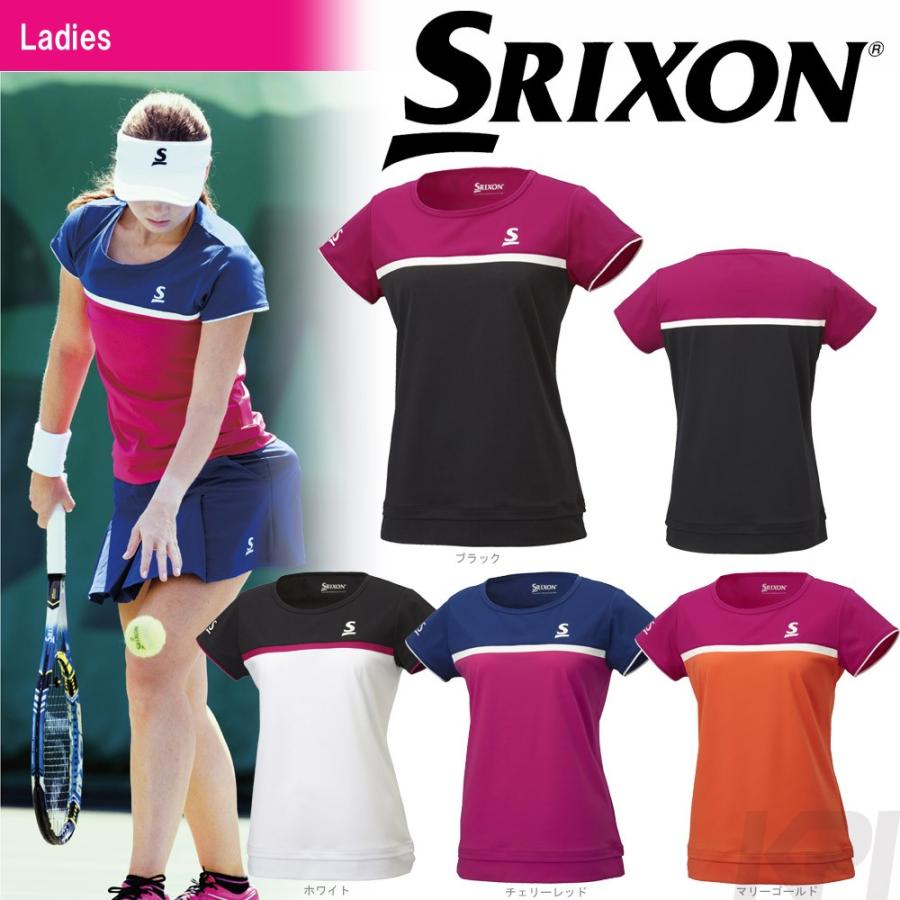 SRIXON スリクソン 「WOMEN'S レディース TOUR LINE ゲームシャツ SDP-1760W」テニスウェア「FW」『即日出荷』｜kpi24