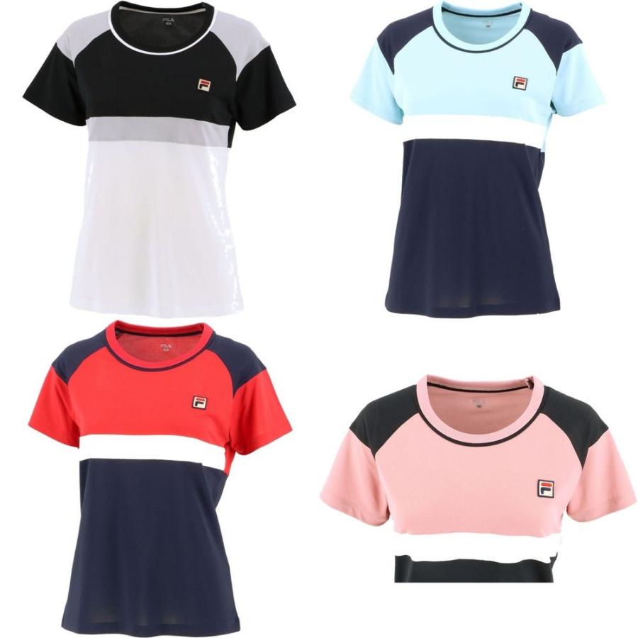 フィラ Fila テニスウェア レディース ゲームシャツ Vl2107 ss 即日出荷 Vl2107 Kpi24 通販 Yahoo ショッピング