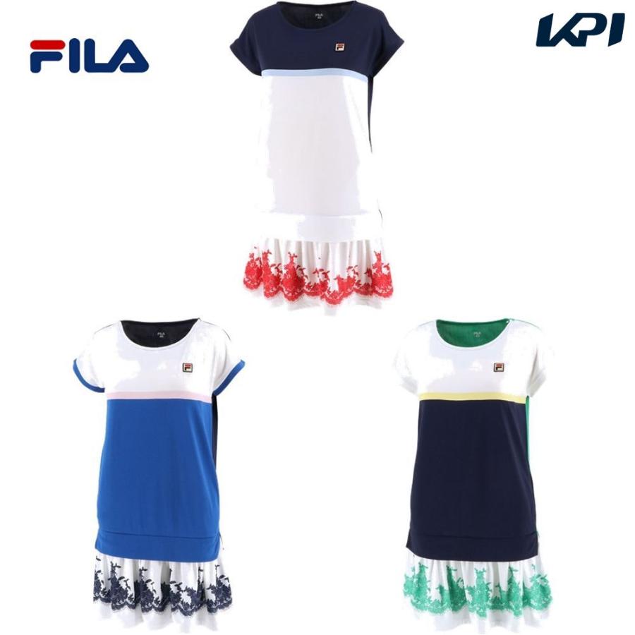 フィラ Fila テニスウェア レディース ワンピース Vl2462 22ss 新しい