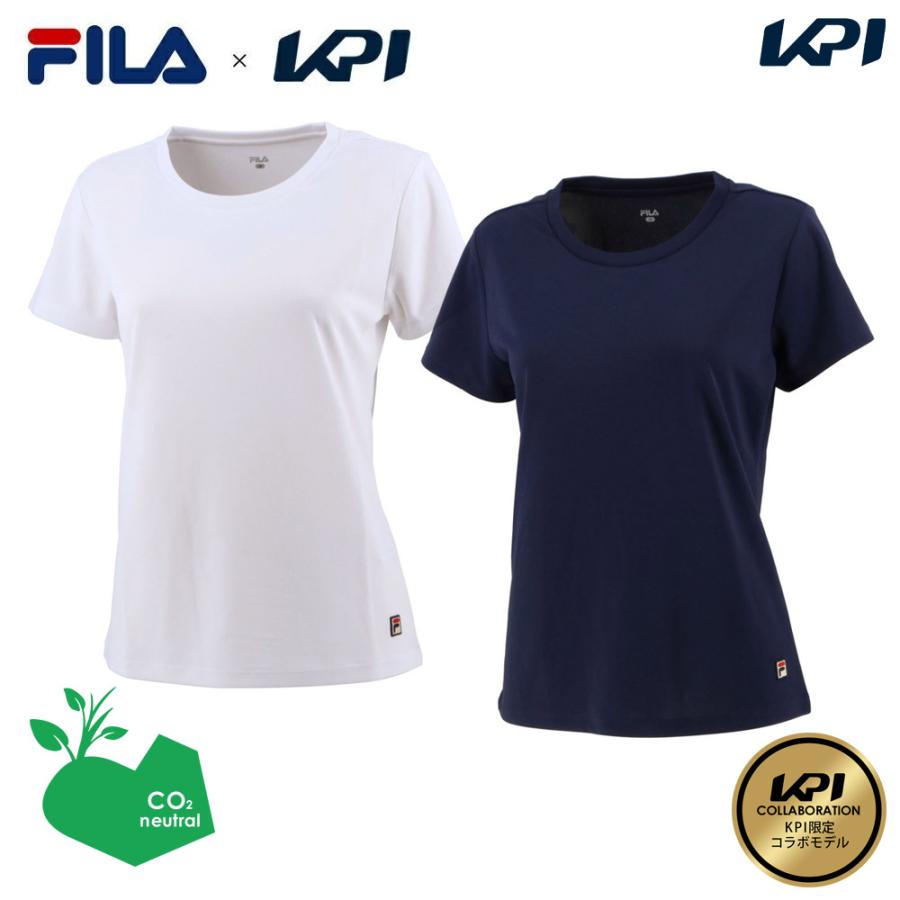 1158円 【即納大特価】 フィラ FILA テニスウェア レディース FILA×KPI コラボデザイン Tシャツ VL2499 2022SS  即日出荷