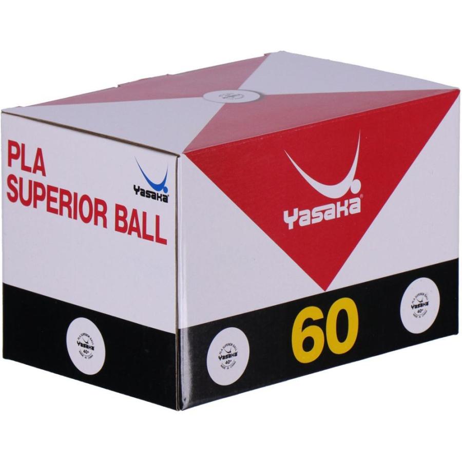 ヤサカ Yasaka 卓球ボール  卓球練習球 ヤサカプラスペリオールボール ホワイト 60個入リ YAS-A53｜kpi24｜02