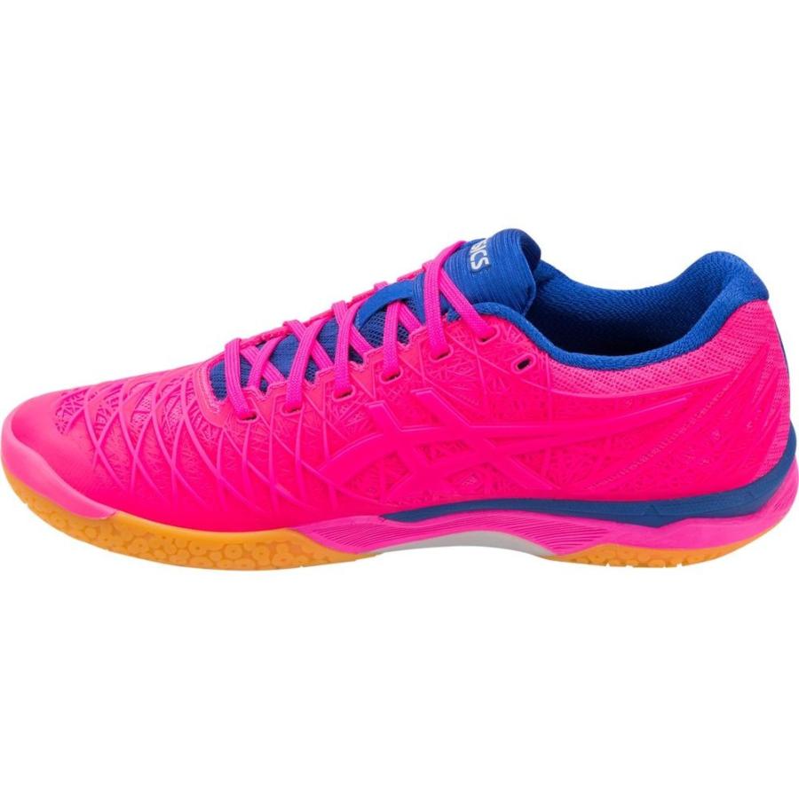 asics - バドミントン アシックスシューズコートコントロールFF 23.5cmピンクブルー ASICS アシックス asics バドミントンシューズ COURT CONTROL FF
