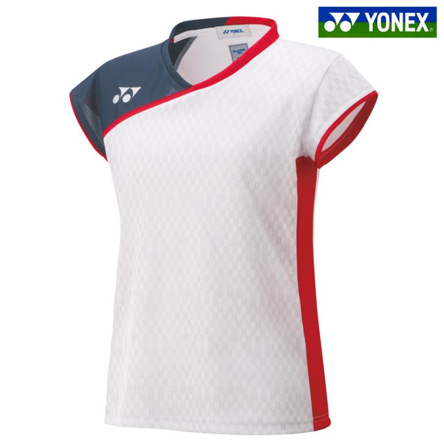 ヨネックス YONEX バドミントンウェア レディース ゲームシャツ フィットスタイル 20433 バドミントン日本代表チームモデル 2018FW 夏用 冷感『即日出荷』