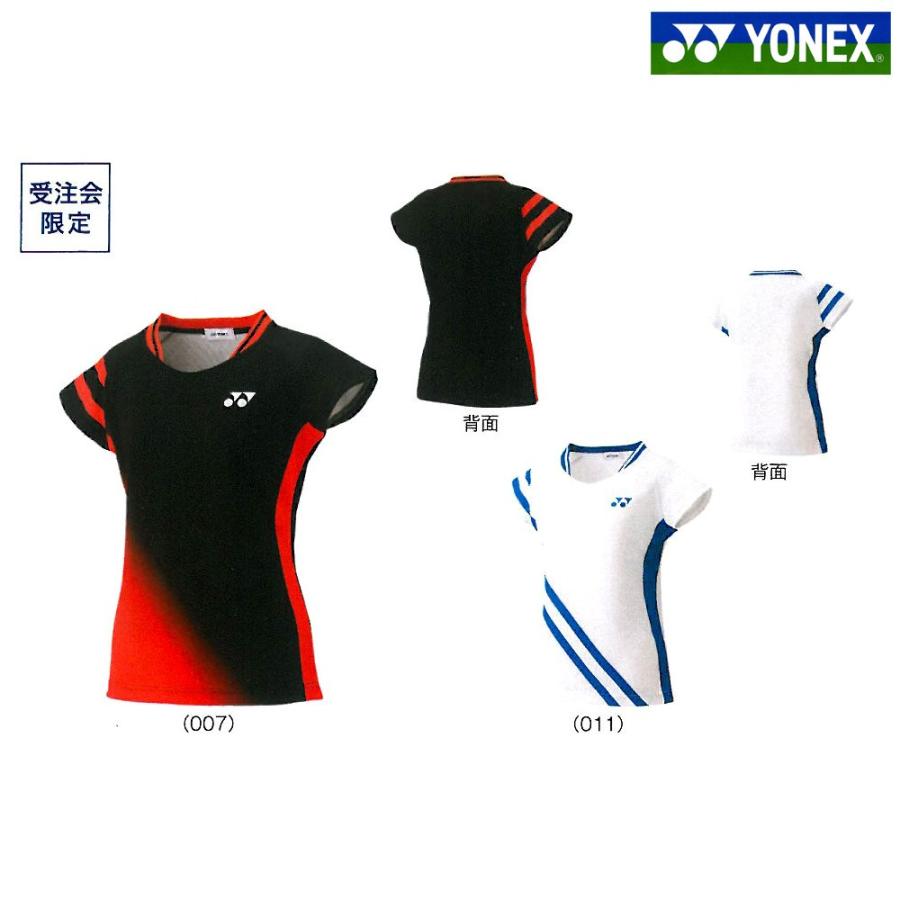 YONEXヨネックス日本代表モデルゲームウェア YONEX ヨネックス バドミントンウェア レディース ゲームシャツ