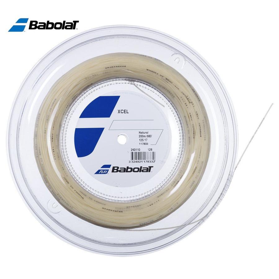 バボラ Babolat テニスガット・ストリング XCEL エクセル 200mロール ロールガット 243110 :243110:KPI - 通販 - Yahoo!ショッピング
